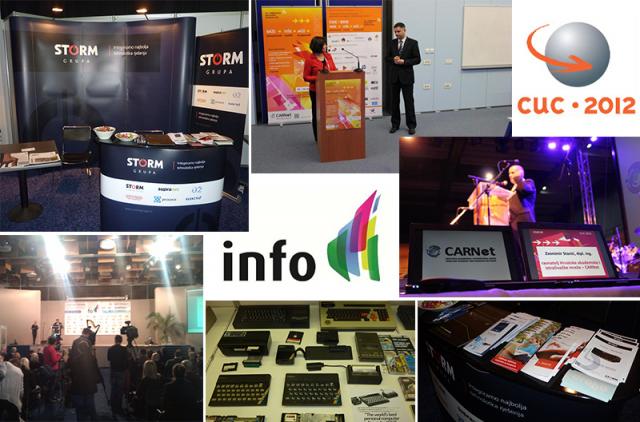 Sudjelovali smo na 14. CARNet korisničkoj konferenciji i Info 2012